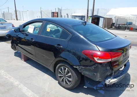 2017 Kia Forte Lx из США, поврежденный, VIN 3KPFK4A75HE140247